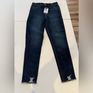 Sofia Vergara Jeans Rosa Curvy Ankle Size 4 New With Tags Dark Blue Jeans